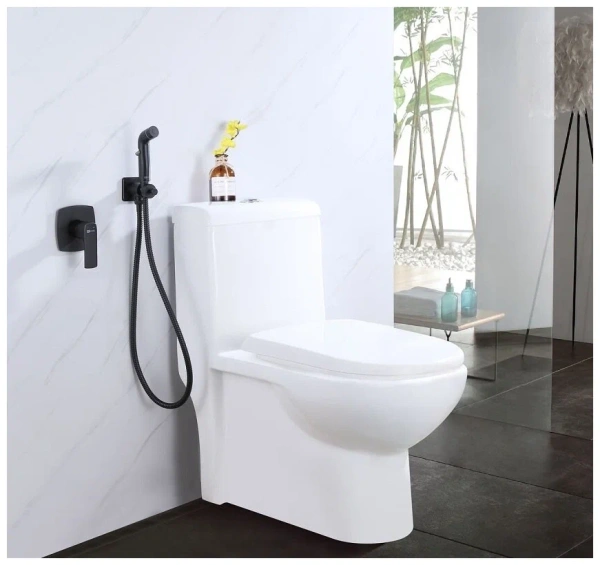 Смеситель с гигиеническим душем Lemark Ursus (LM7219BL)